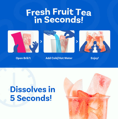 [!!NEW EDITION!!]Strawberry Peach Oolong Box (7 Servings) Halal/Healthier Choice/Low Calorie