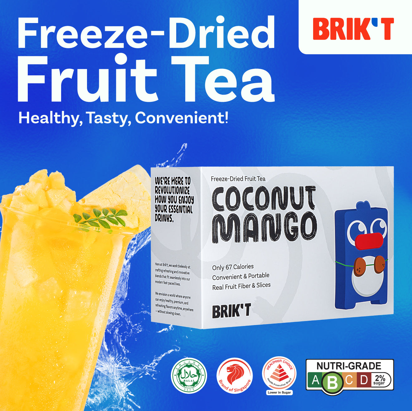 [B1F1] Coconut Mango Box (7 Servings)