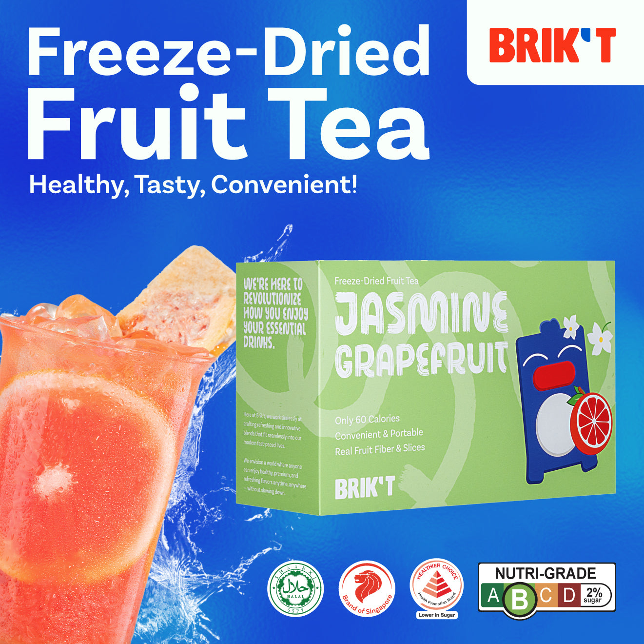 [B1F1] Jasmine Grapefruit (7 Servings)