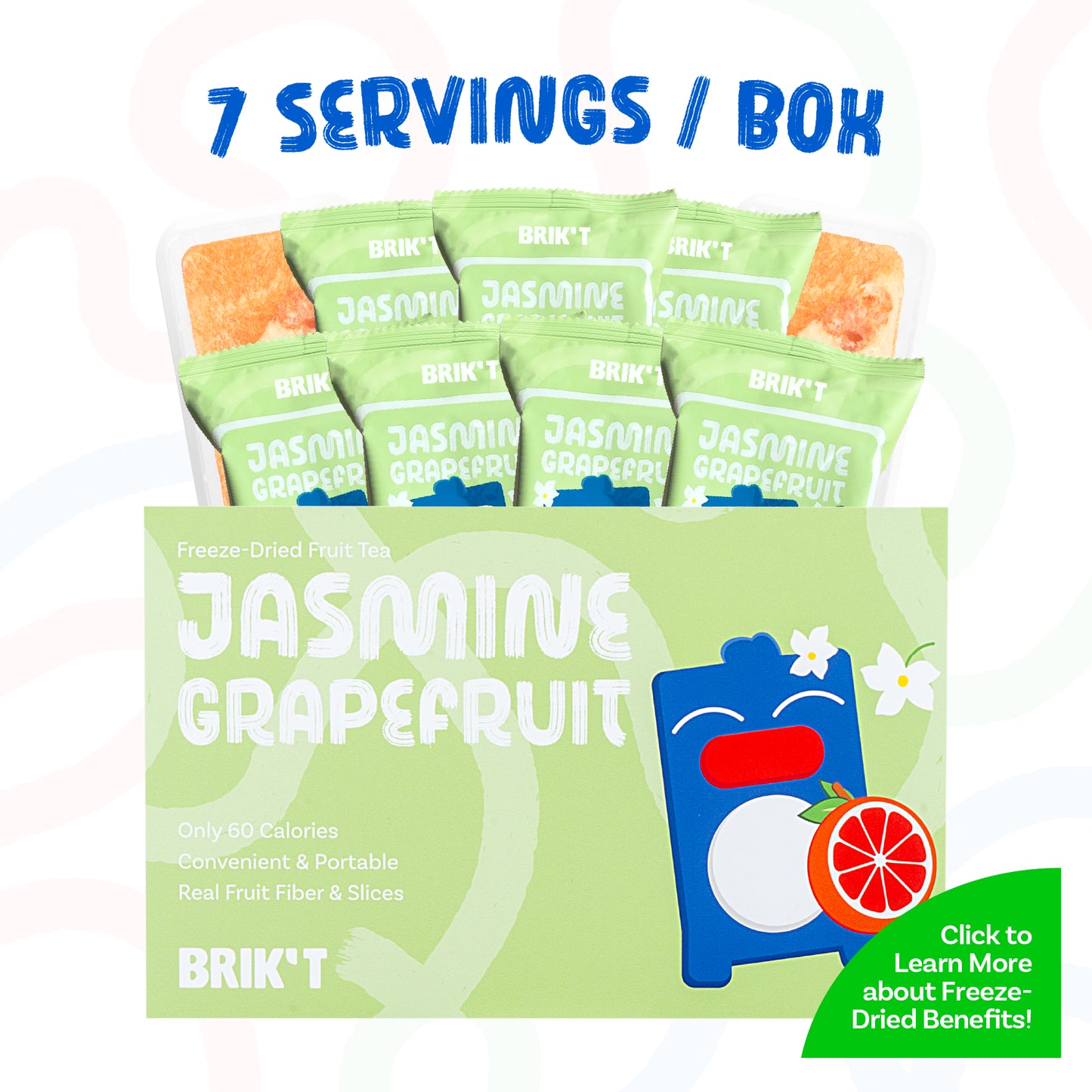 [B1F1] Jasmine Grapefruit (7 Servings)